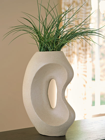 Myers Furniture Outlet - Ashley Furniture - Odion Vase - Vase / Stone - A2000842