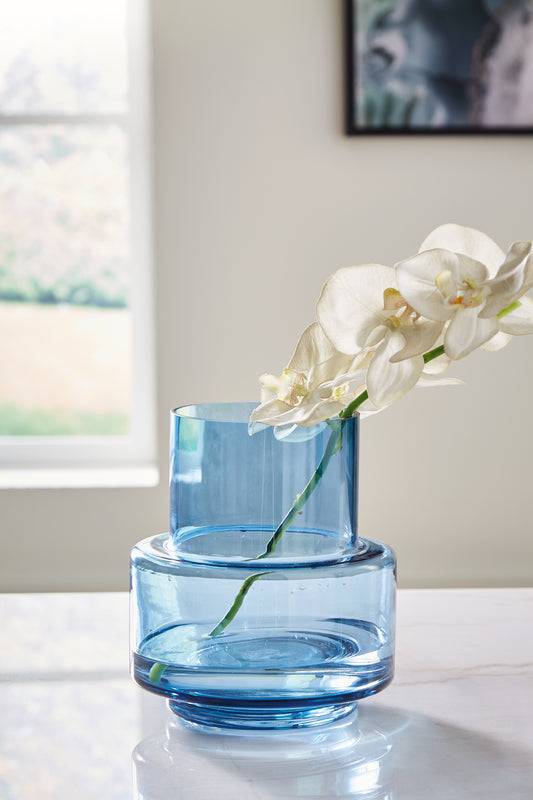 Myers Furniture Outlet - Ashley Furniture - Bealen Vase - Vase / Dark Blue - A2900012