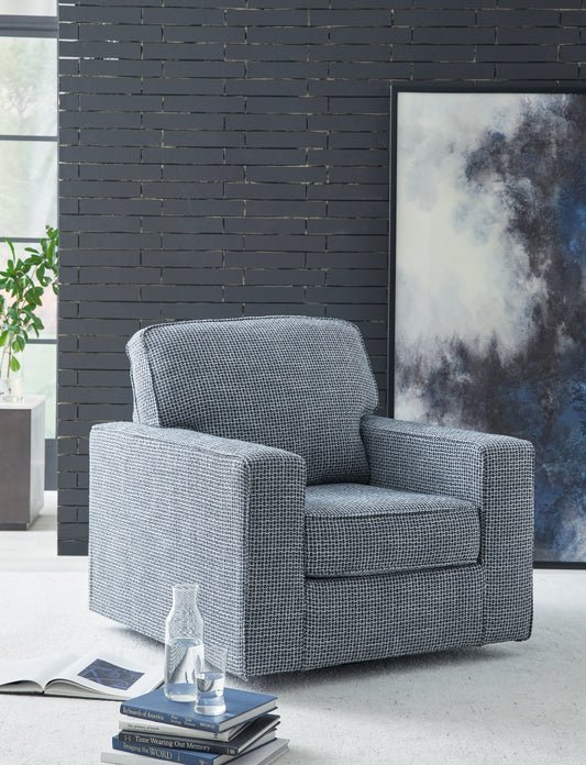 Myers Furniture Outlet - Ashley Furniture - Olwenburg Swivel Accent Chair - Swivel Accent Chair / Taupe - A3000650