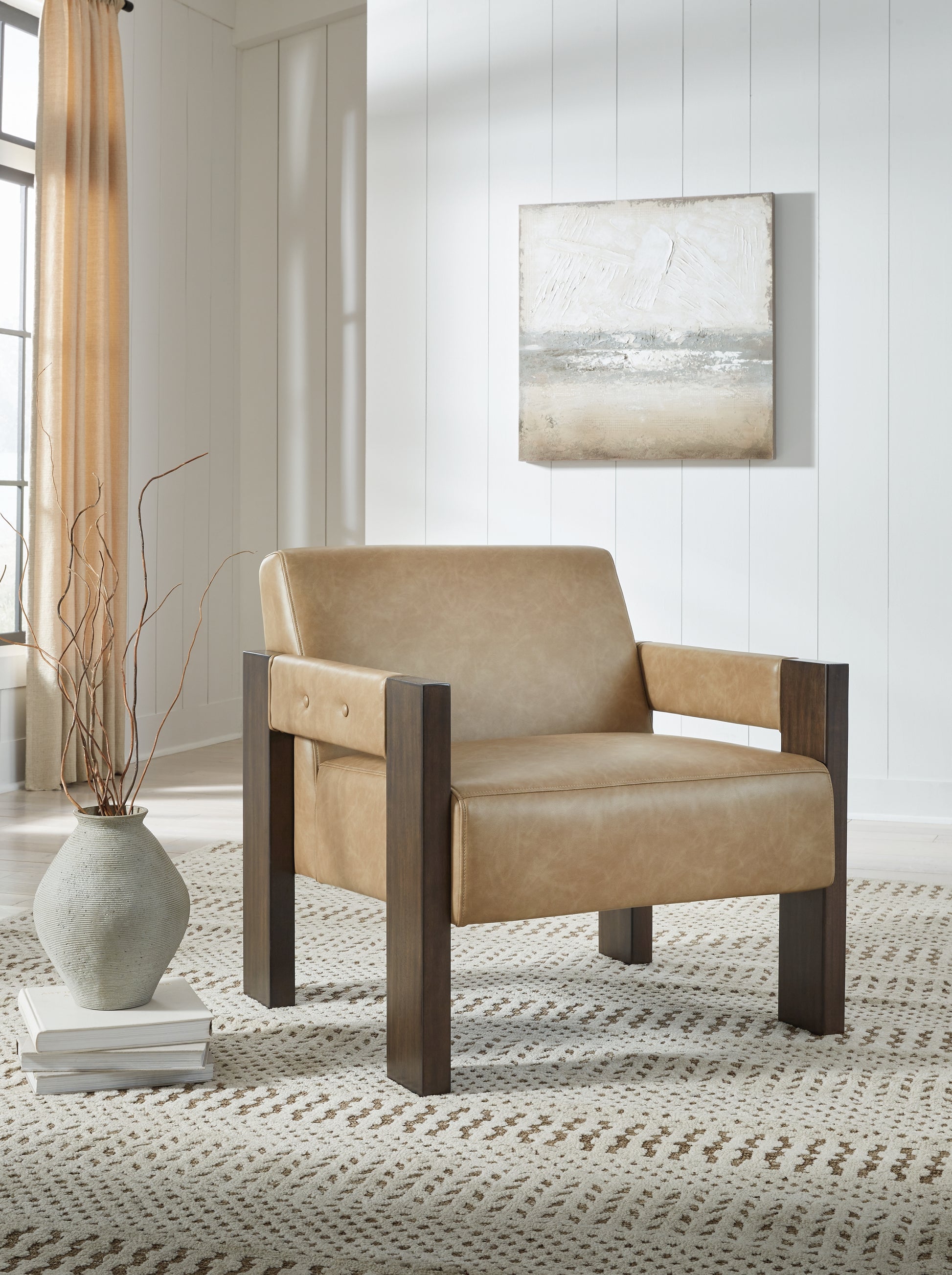 Myers Furniture Outlet - Ashley Furniture - Adlanlock Accent Chair - Accent Chair / Toast - A3000695