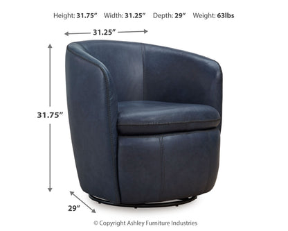 Kierreys Swivel Accent Chair