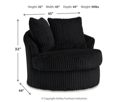 Gramwell Swivel Accent Chair