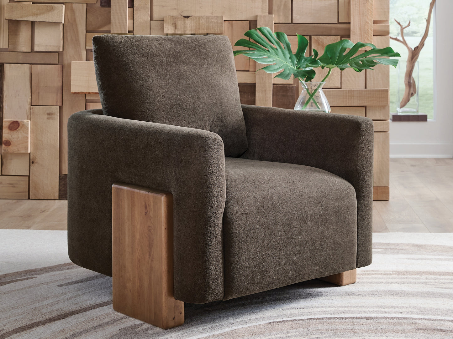 Myers Furniture Outlet - Ashley Furniture - Dairlett Accent Chair - Accent Chair / Brown - A3000746