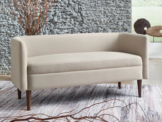 Myers Furniture Outlet - Ashley Furniture - Wainner Accent Bench - Accent Bench / Beige / 53"W x 22"D x 25"H - A3000756