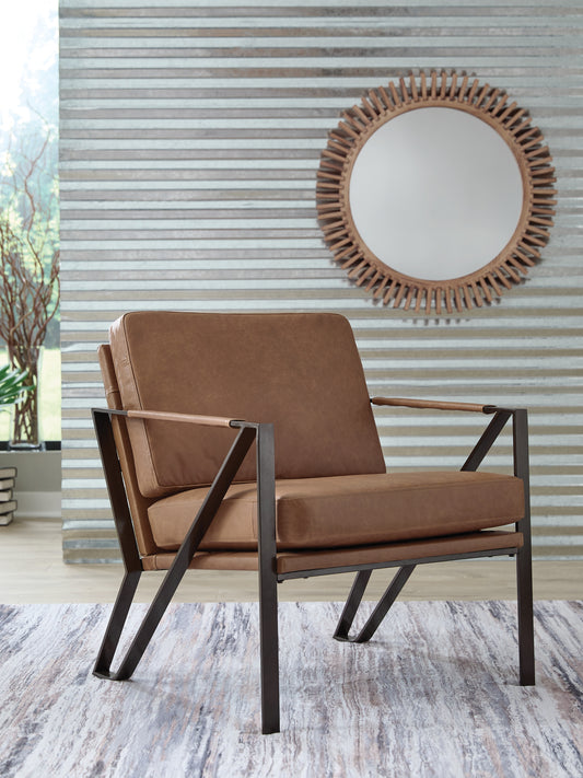 Myers Furniture Outlet - Ashley Furniture - Garronmont Accent Chair - Accent Chair / Caramel - A3000762