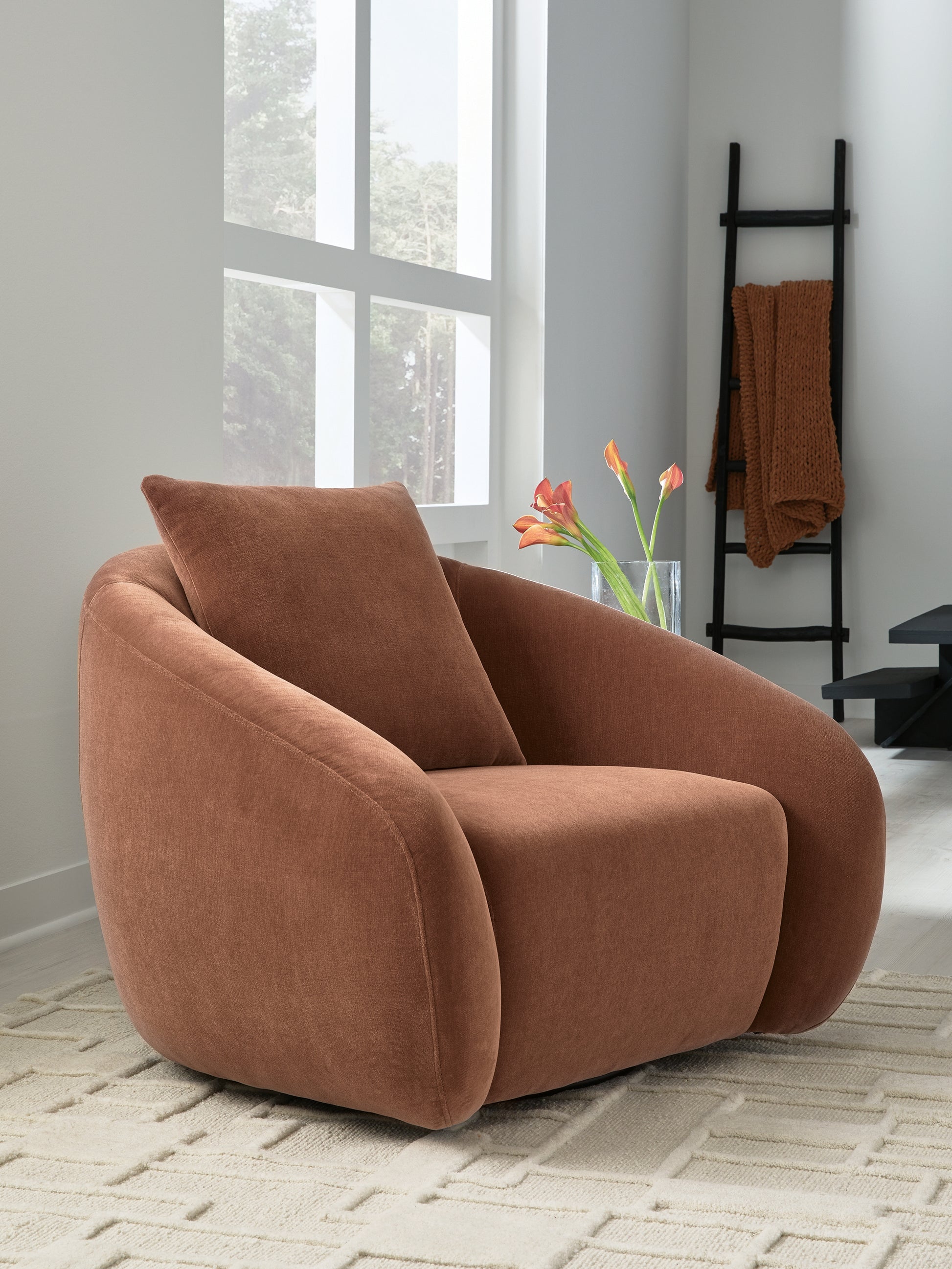 Myers Furniture Outlet - Ashley Furniture - Yahya Swivel Accent Chair - Swivel Accent Chair - A3000780