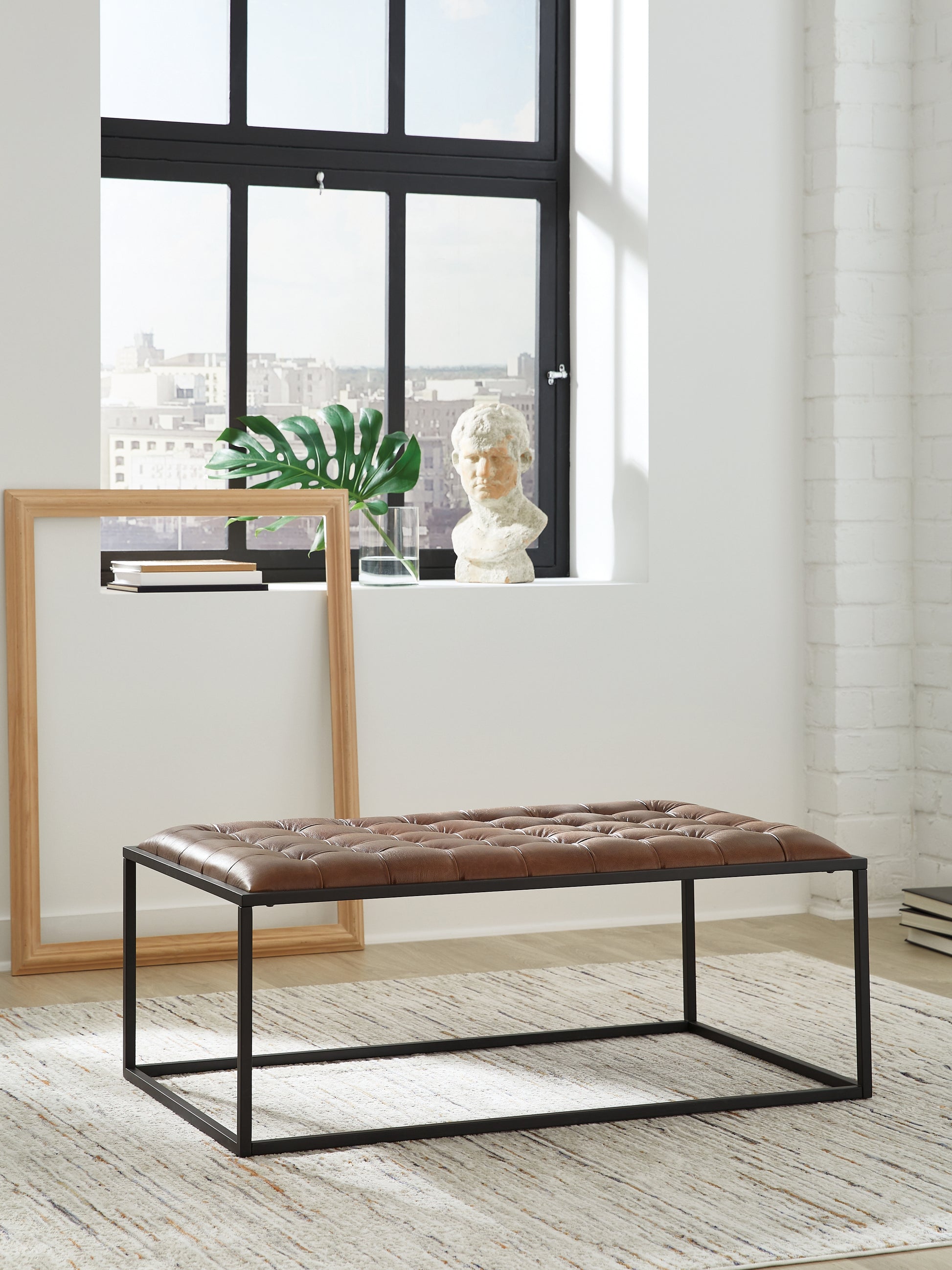 Myers Furniture Outlet - Ashley Furniture - Junsor Living Room - Cocktail Ottoman - A3000826