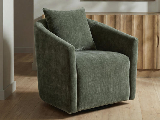 Myers Furniture Outlet - Ashley Furniture - Leastow Swivel Accent Chair - Swivel Accent Chair - A3000830