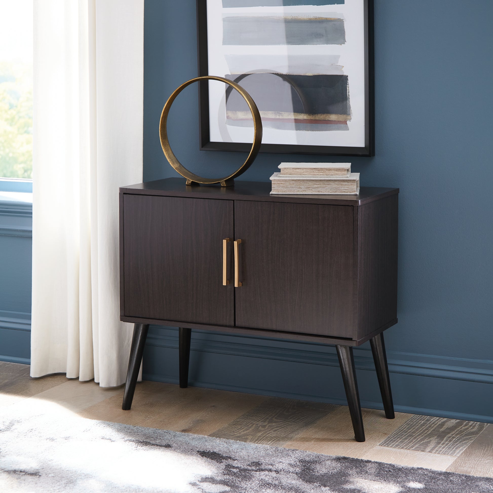 Myers Furniture Outlet - Ashley Furniture - Orinfield Accent Cabinet - Accent Cabinet / Natural/White - A4000396