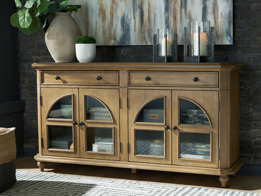 Myers Furniture Outlet - Ashley Furniture - Barlomore Accent Cabinet - Accent Cabinet / Brown - A4000597
