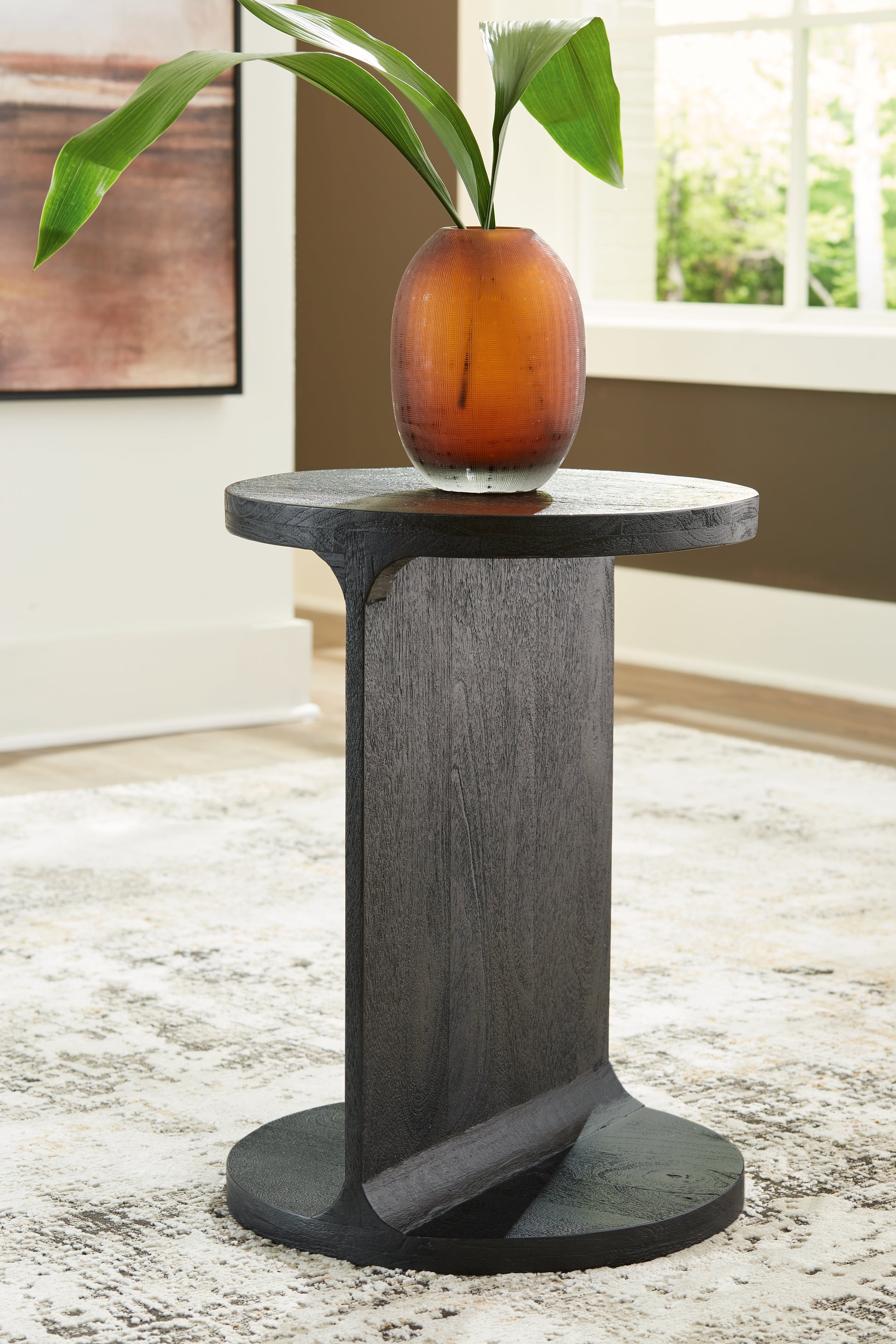Myers Furniture Outlet - Ashley Furniture - Adderley Accent Table - Accent Table / Black - A4000600