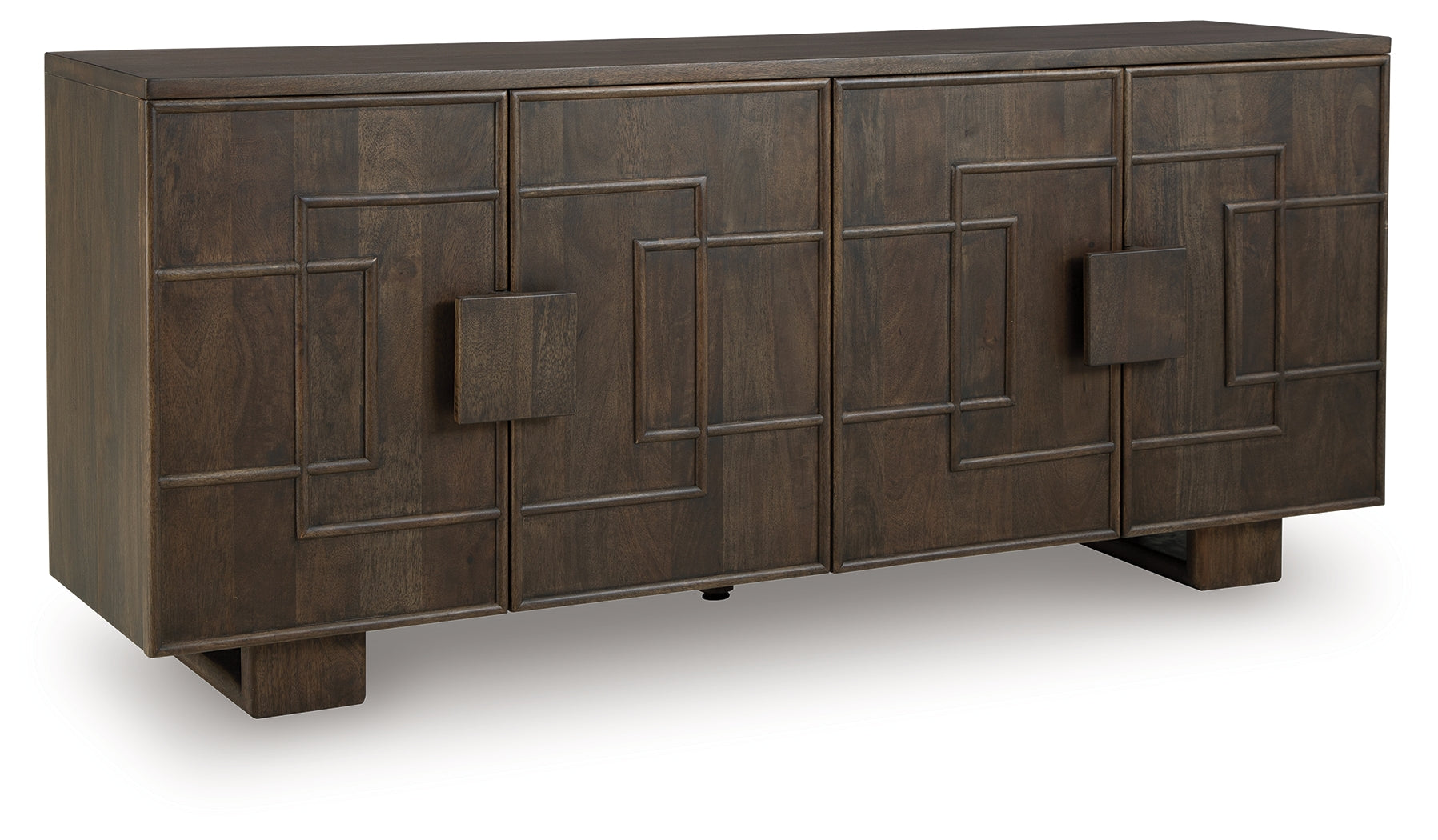 Myers Furniture Outlet - Ashley Furniture - Cato Accent Cabinet - Accent Cabinet / Dark Brown - A4000682