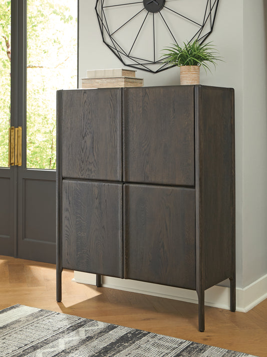 Myers Furniture Outlet - Ashley Furniture - Orsonal Accent Cabinet - Accent Cabinet / Espresso Brown - A4000686