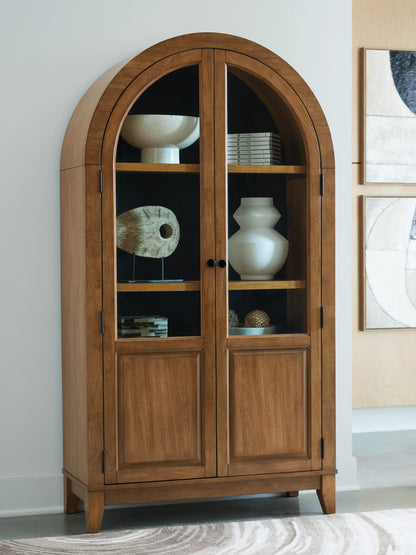 Myers Furniture Outlet - Ashley Furniture - Dagandale Accent Cabinet - Accent Cabinet / Natural/Black - A4000705