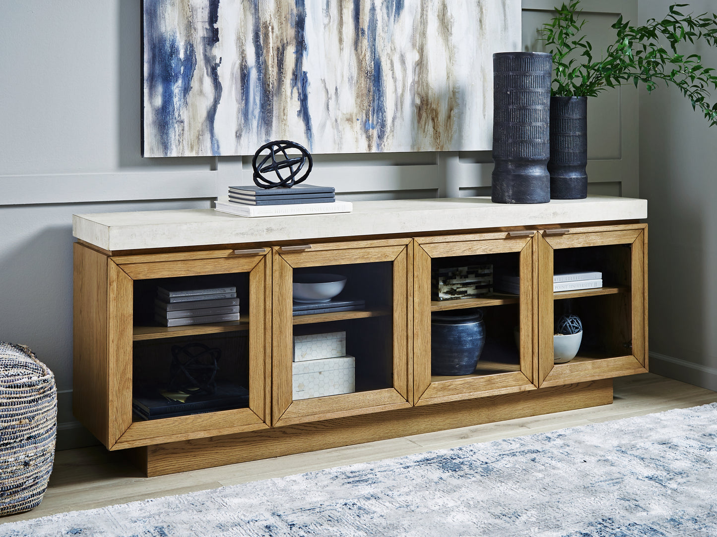 Myers Furniture Outlet - Ashley Furniture - Adanworth Accent Cabinet - Accent Cabinet - A4000731