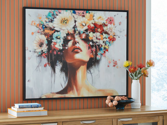 Myers Furniture Outlet - Ashley Furniture - Shadwick Wall Decor - Wall Art / Multi - A8000472