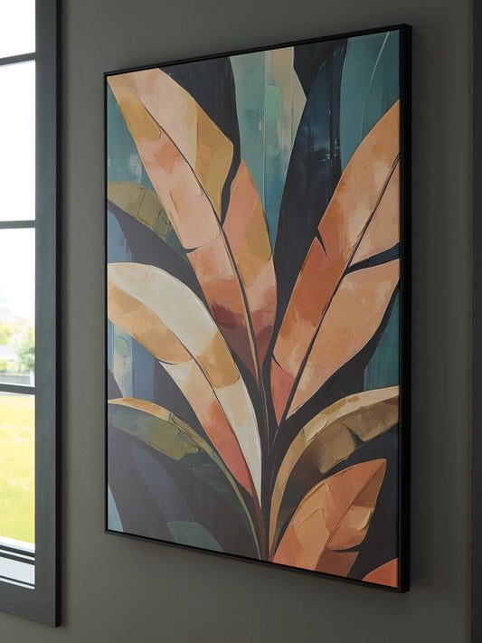 Myers Furniture Outlet - Ashley Furniture - Laurelie Wall Decor - Wall Art / Multi - A8000477