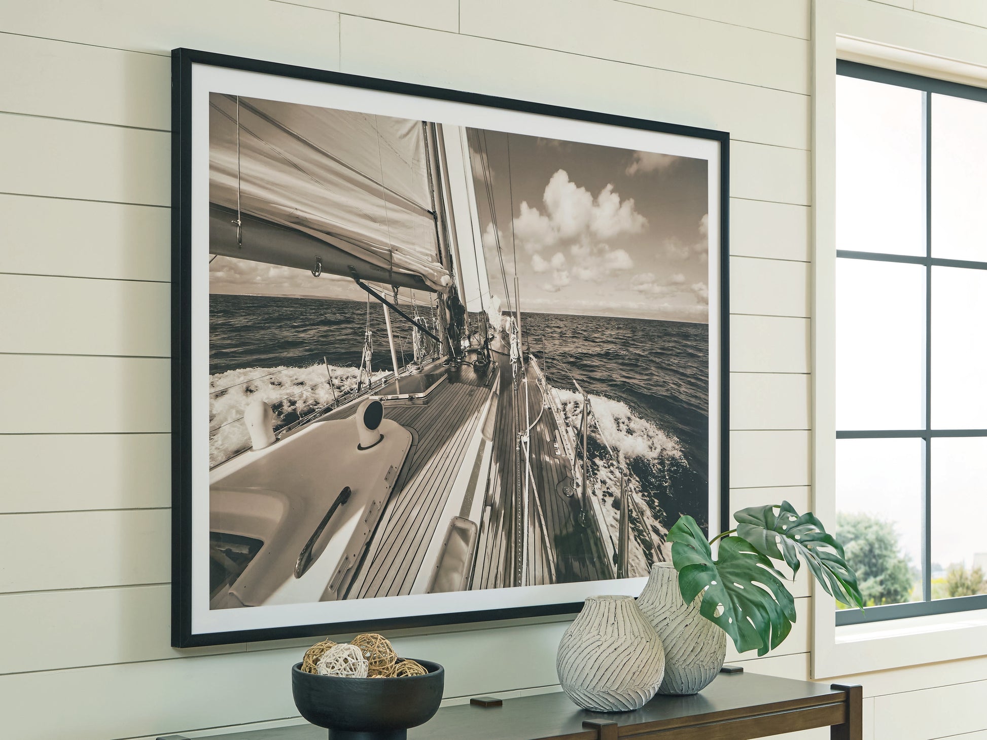 Myers Furniture Outlet - Ashley Furniture - Arlanford Wall Decor - Wall Art / Sepia - A8000505