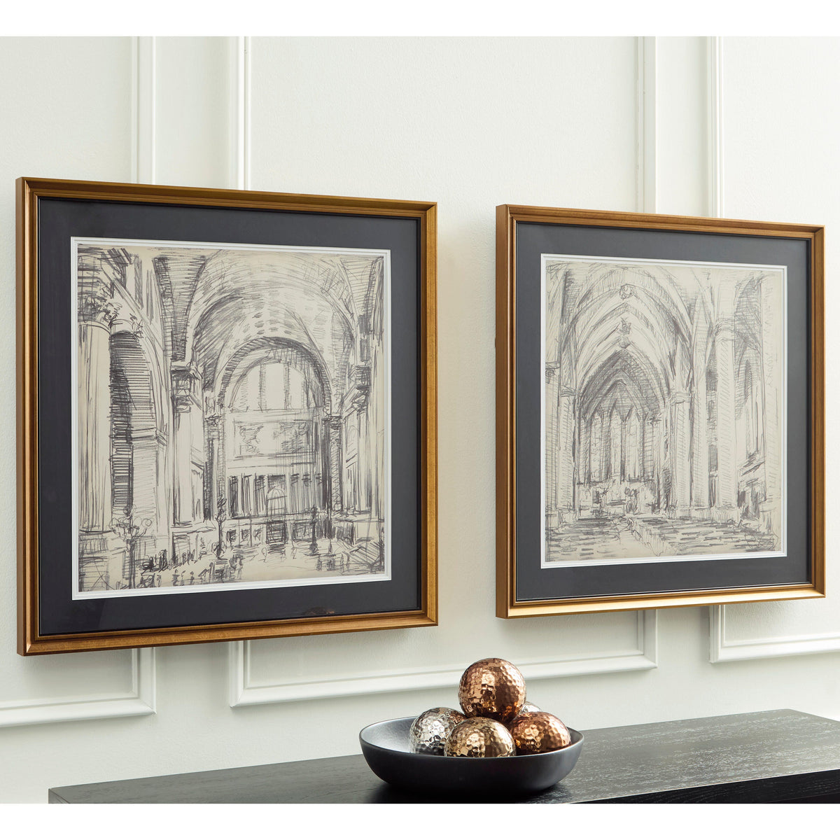 Myers Furniture Outlet - Ashley Furniture - Downyard Wall Decor - Wall Art Set (Set of 2) - A8000548