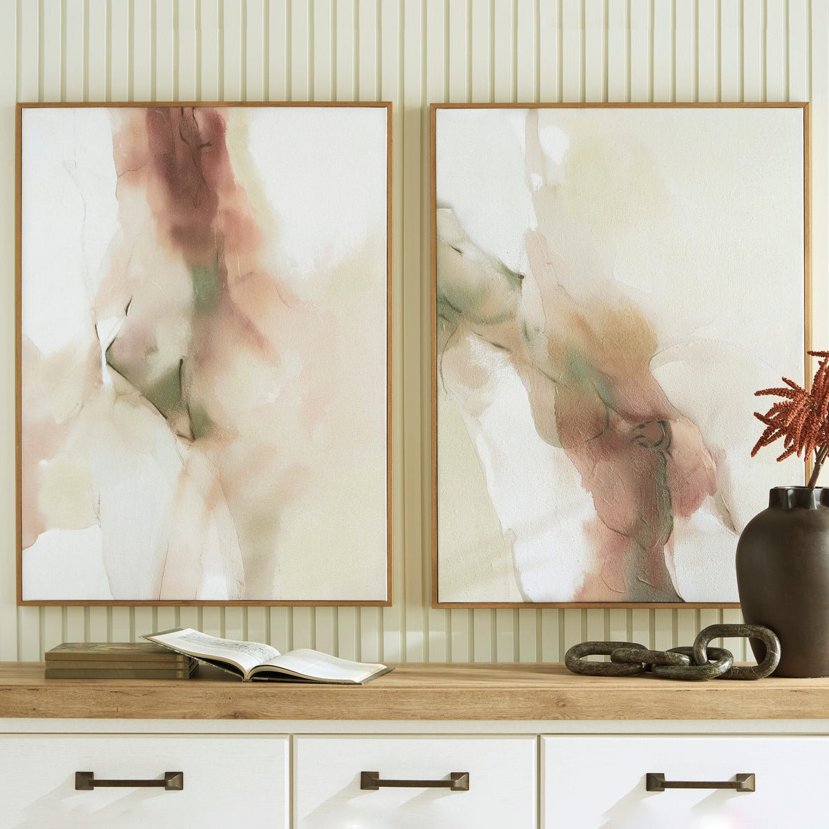 Myers Furniture Outlet - Ashley Furniture - Brettwarth Wall Decor - Wall Art Set (Set of 2) - A8000555