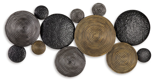 Myers Furniture Outlet - Ashley Furniture - Emsley Wall Decor - Wall Decor / Multi - A8010284