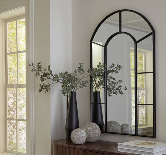 Myers Furniture Outlet - Ashley Furniture - Evengton Mirror - Accent Mirror / Black - A8010319