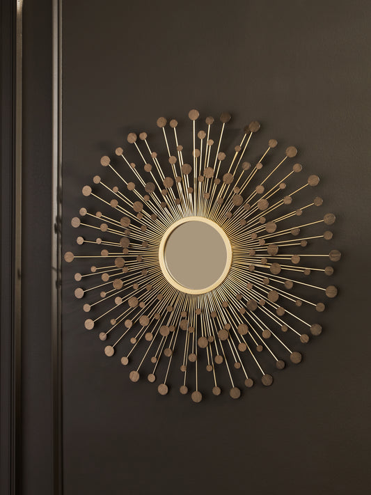 Myers Furniture Outlet - Ashley Furniture - Morwenna Mirror - Accent Mirror / Bronze/Gold Finish - A8010392