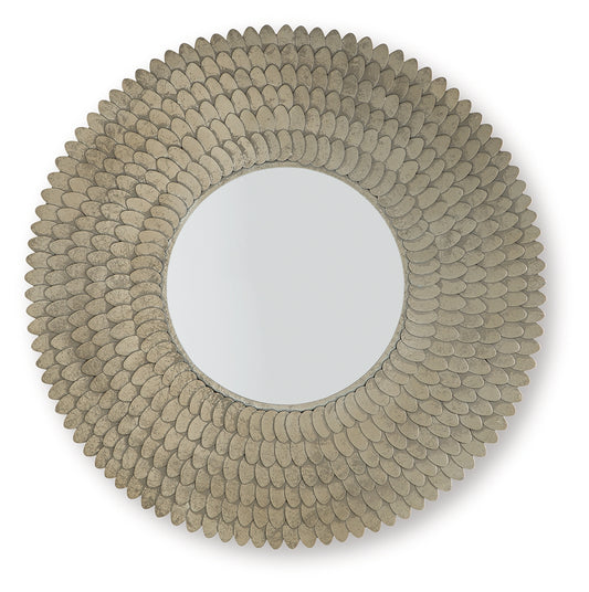 Myers Furniture Outlet - Ashley Furniture - Wrightmund Mirror - Accent Mirror / Champagne Finish - A8010422