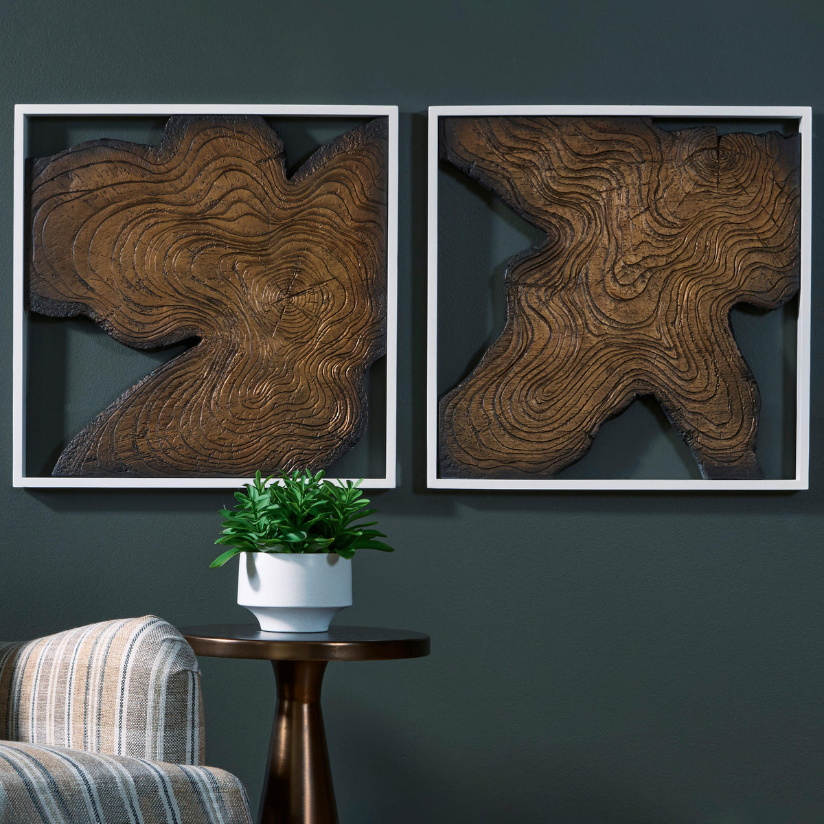 Myers Furniture Outlet - Ashley Furniture - Landley Wall Decor - Wall Decor Set (Set of 2) - A8010465