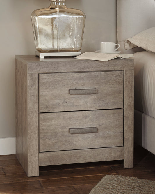Myers Furniture Outlet - Ashley Furniture - Culverbach Bedroom - Queen Panel Bed / Gray - B070B8