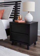 Queen Slat Panel Bed