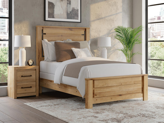 Myers Furniture Outlet - Ashley Furniture - Brozmont Bedroom - Full Panel Bed - B1045B8
