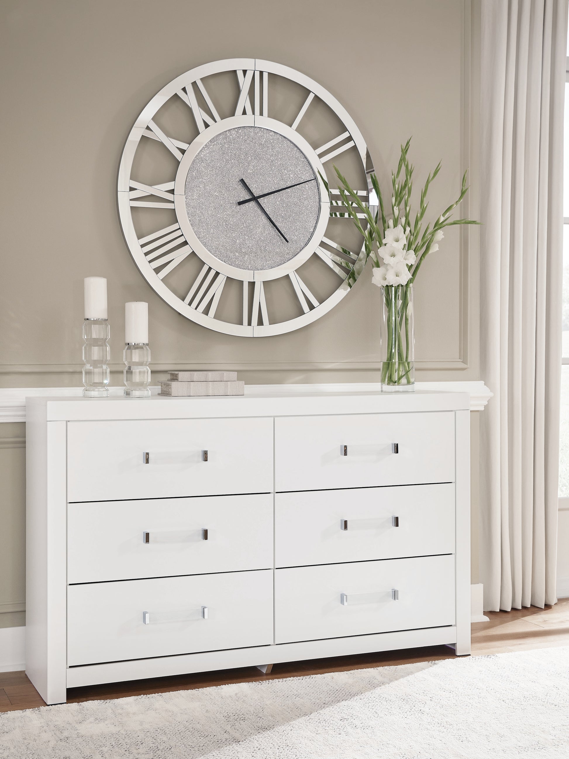 Myers Furniture Outlet - Ashley Furniture - Maeling Bedroom - Six Drawer Dresser - PCB1119-31