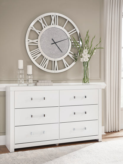 Myers Furniture Outlet - Ashley Furniture - Maeling Bedroom - Six Drawer Dresser - PCB1119-31