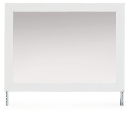 Myers Furniture Outlet - Ashley Furniture - Maeling Bedroom - Bedroom Mirror / White - PCB1119-36