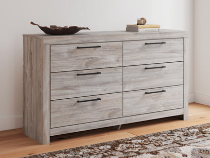 Myers Furniture Outlet - Ashley Furniture - Broachmyn Bedroom - Six Drawer Dresser / Gray - PCB1120-31