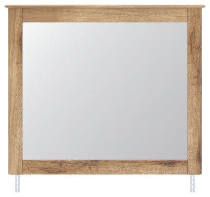 Myers Furniture Outlet - Ashley Furniture - Makidern Bedroom - Bedroom Mirror / Tan - PCB1170-36