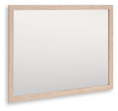 Myers Furniture Outlet - Ashley Furniture - Arloster Bedroom - Bedroom Mirror / Tan - PCB1566-36