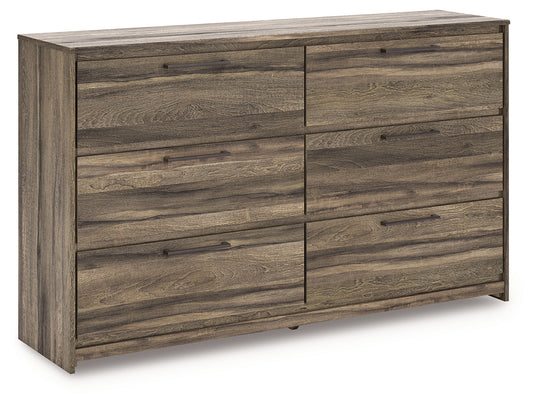 Myers Furniture Outlet - Ashley Furniture - Elbrim Bedroom - Full Panel Bed / Brown - PCB2005B8