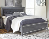 Full Panel Bed with 2 Storage Drawers