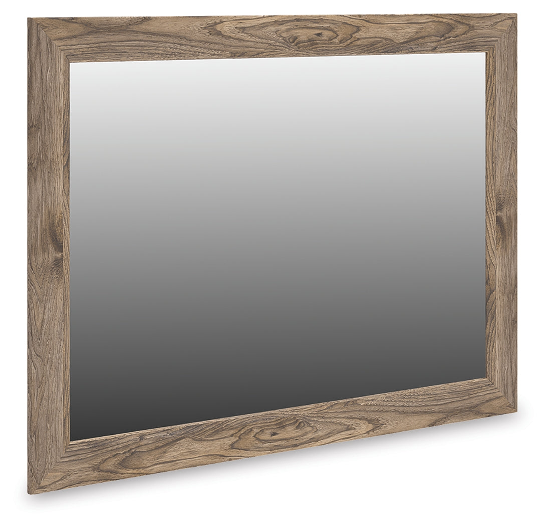 Myers Furniture Outlet - Ashley Furniture - Rusticott Bedroom - Bedroom Mirror / Brown - PCB2260-36
