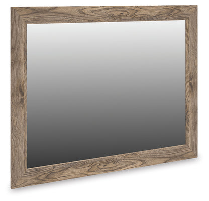 Myers Furniture Outlet - Ashley Furniture - Rusticott Bedroom - Bedroom Mirror / Brown - PCB2260-36