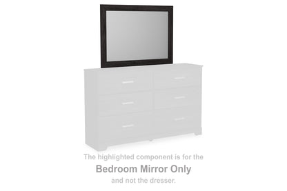 Myers Furniture Outlet - Ashley Furniture - Belachime Bedroom - Bedroom Mirror / Charcoal - B2589-36