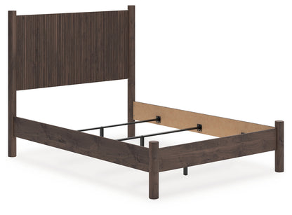 Myers Furniture Outlet - Ashley Furniture - Pamytta Bedroom - Full Panel Bed / Brown - PCB2614B16
