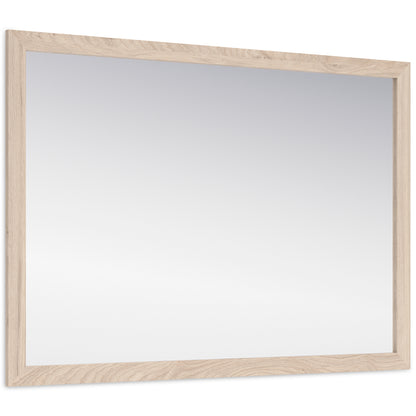 Myers Furniture Outlet - Ashley Furniture - Cadmori Bedroom - Bedroom Mirror / Tan - B2615-36