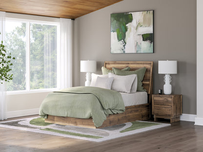 Myers Furniture Outlet - Ashley Furniture - Chirason Bedroom - Full Panel Bed / Brown - PCB3367B22