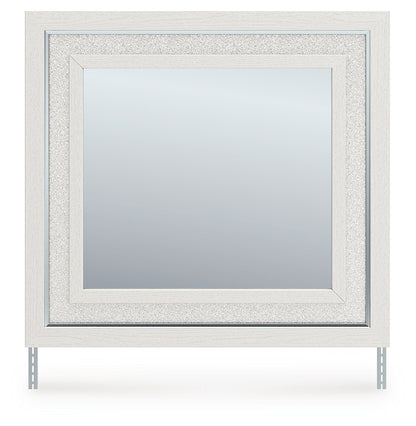 Myers Furniture Outlet - Ashley Furniture - Zuraleus Bedroom - Bedroom Mirror / White - PCB3381-36