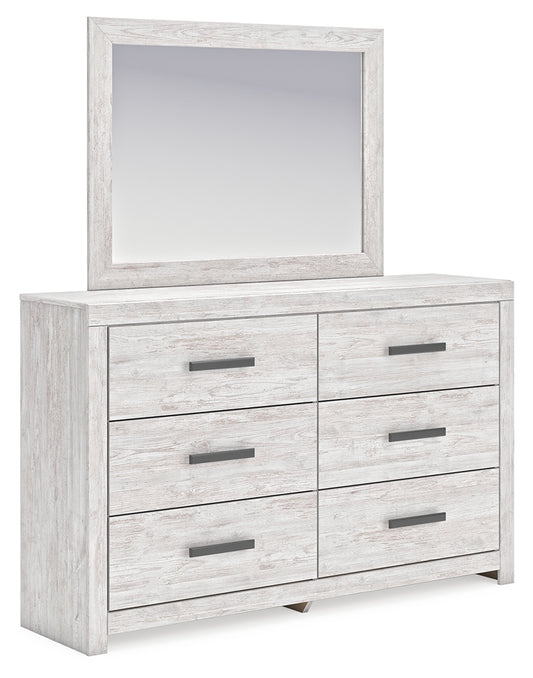 Myers Furniture Outlet - Ashley Furniture - Cayboni Bedroom - King Panel Bed / Whitewash - B3788B7