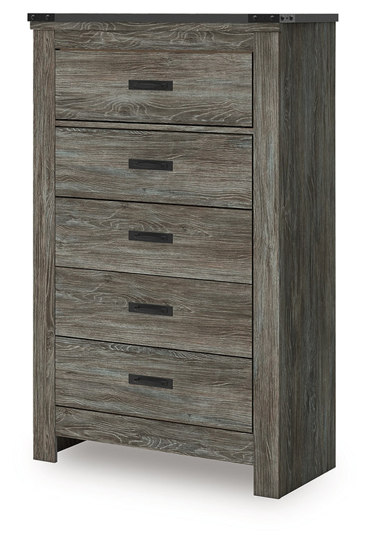Myers Furniture Outlet - Ashley Furniture - Frandern Bedroom - Full Bookcase Panel Bed / Gray - B4480B3