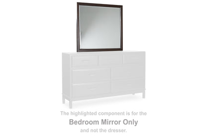 Myers Furniture Outlet - Ashley Furniture - Vanmore Bedroom - Bedroom Mirror / Dark Brown - B479-36
